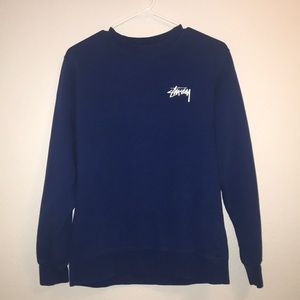 Stussy logo print crewneck